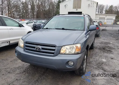2004 Toyota Highlander from USA, damaged, VIN JTEEP21A740035785